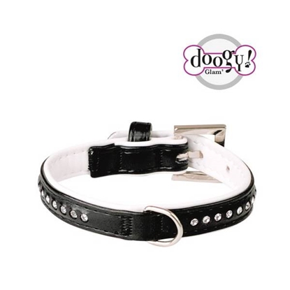 Picture of COLLAR LEATHER BLACK